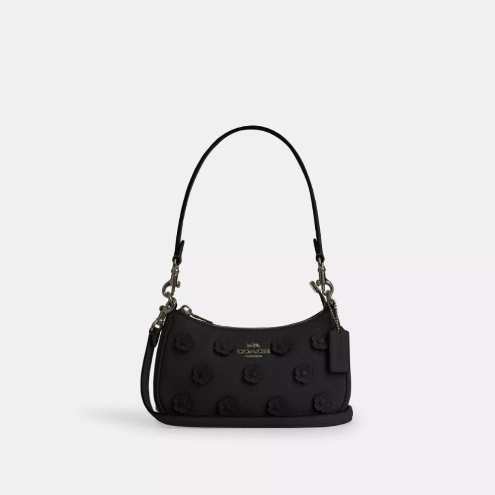 SEALED Teri Mini Crossbody Bag With Floral Applique